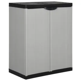 szafa-ogrodowa-z-1-polka-czarno-szara-68x40x85-cm