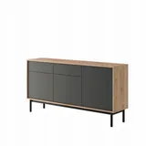komoda-base-bk154-z-systemem-push-open-grafit