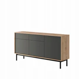 komoda-base-bk154-z-systemem-push-open-grafit