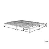stelaz-na-nozkach-180-x-200-cm-basic-stan-nowy