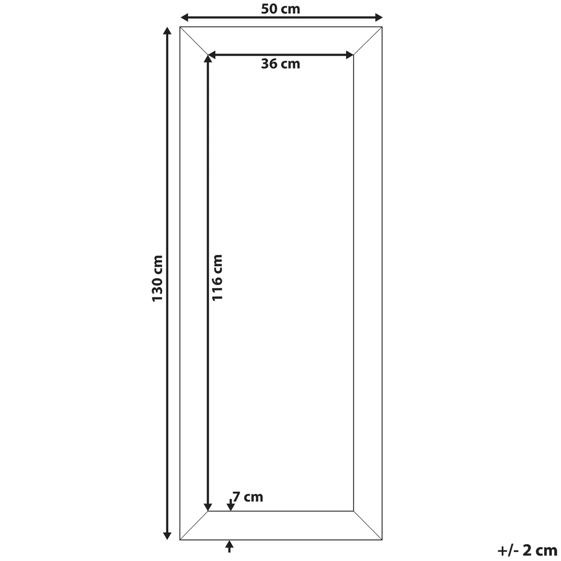 lustro-scienne-50-x-130-cm-brazowe-marans-stan-nowy