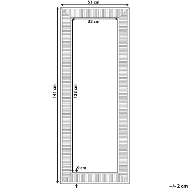 lustro-scienne-51-x-141-cm-zlote-cassis-stan-nowy-wykonanie-gotowe