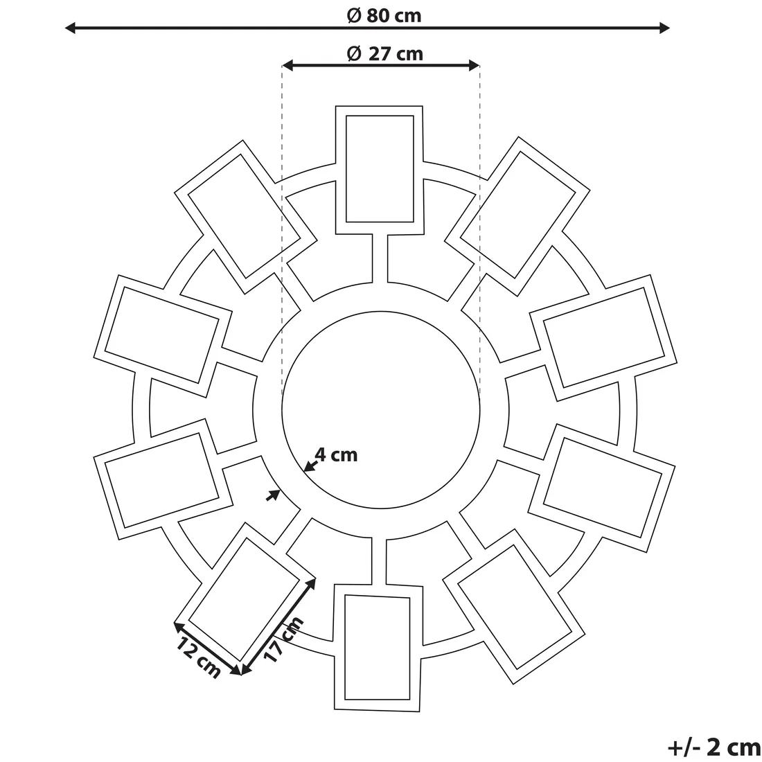 lustro-scienne-slonce-80-cm-zlote-rozel-stan-nowy