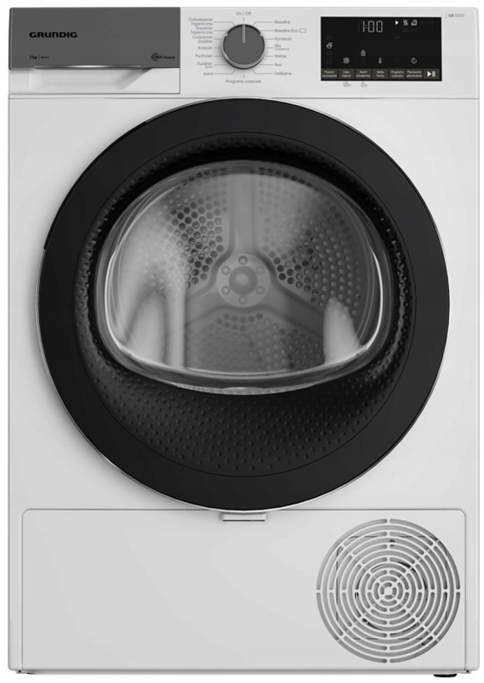 Suszarka kondensacyjna GRUNDIG GT76724GP 7kg slim - ERLI.pl