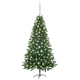 sztuczna-choinka-z-lampkami-led-i-bombkami-zielona-150-cm