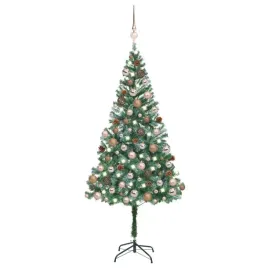 sztuczna-choinka-z-lampkami-led-bombkami-i-szyszkami-180-cm