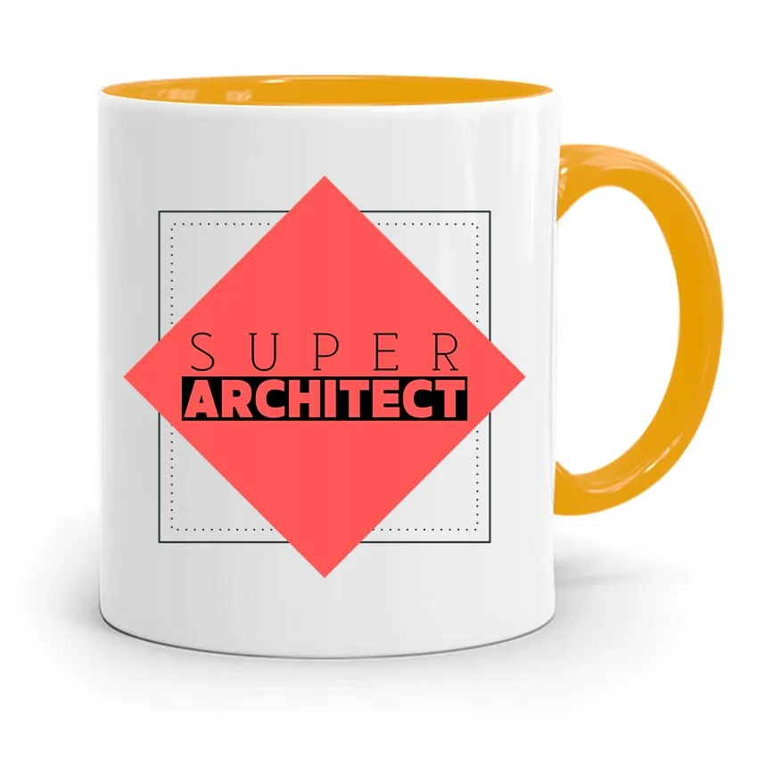 kubek-zolty-architekta-super-architect-prezent