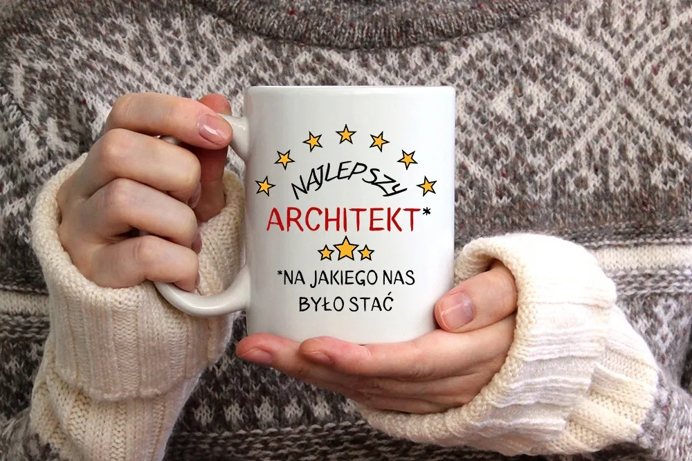 kubek-zolty-architekta-super-architect-prezent
