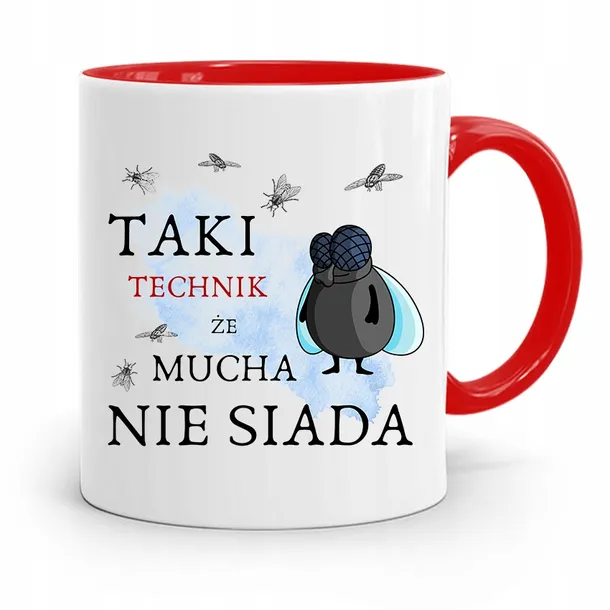 dla-technika-kubek-czerwony-prezent