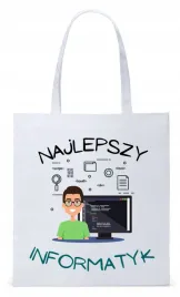 informatyka-programisty-torba-eco-biala-shopper