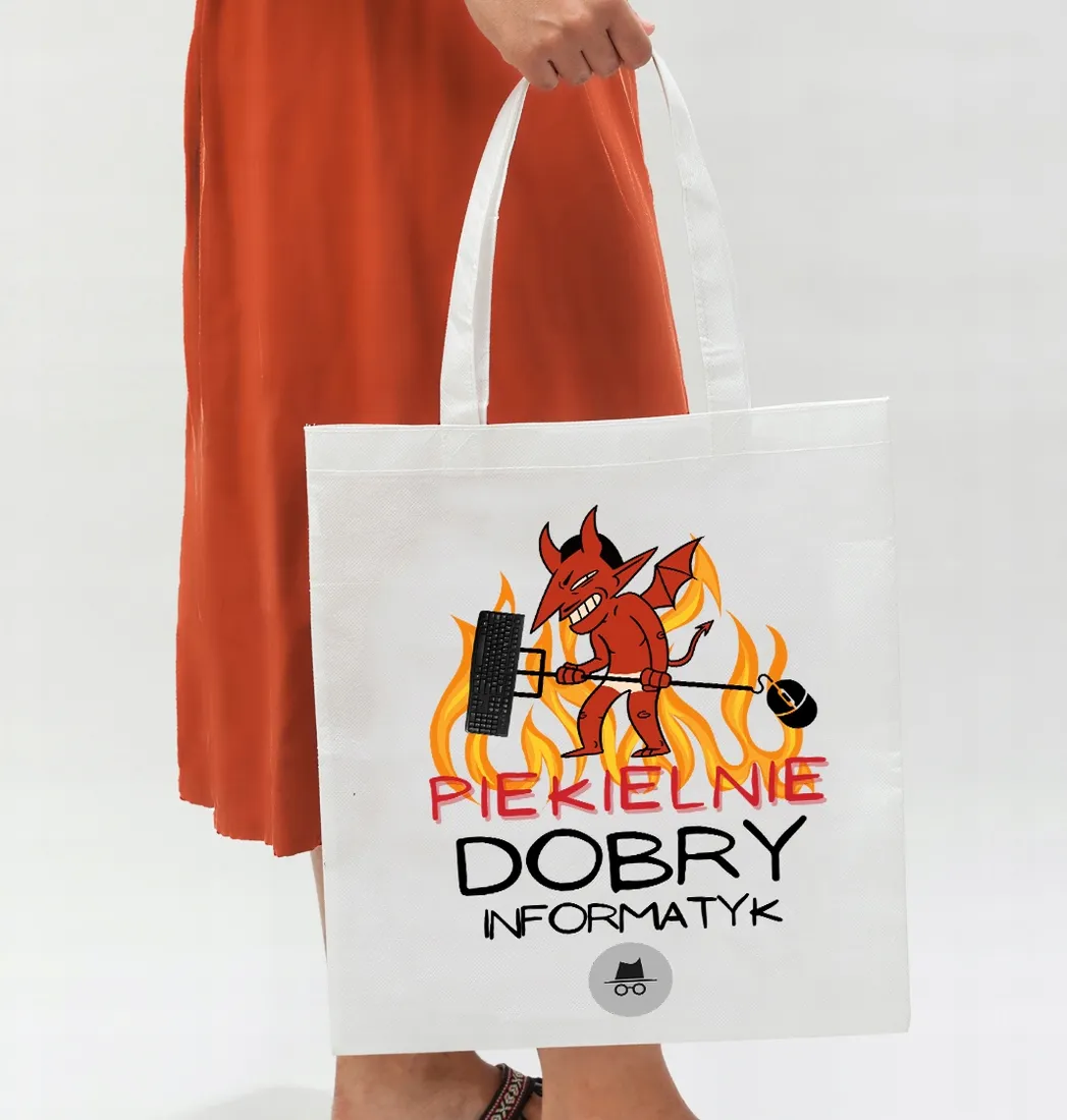 informatyka-programisty-torba-eco-biala-shopper