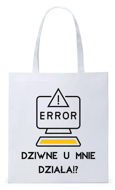 informatyka-programisty-torba-eco-biala-shopper
