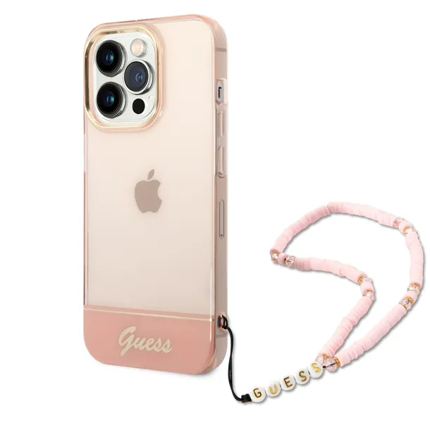 oryginalne-etui-iphone-14-plus-guess-hardcase-translucent-pearl-strap-stan-nowy-waga-z-opakowaniem-0-3-kg
