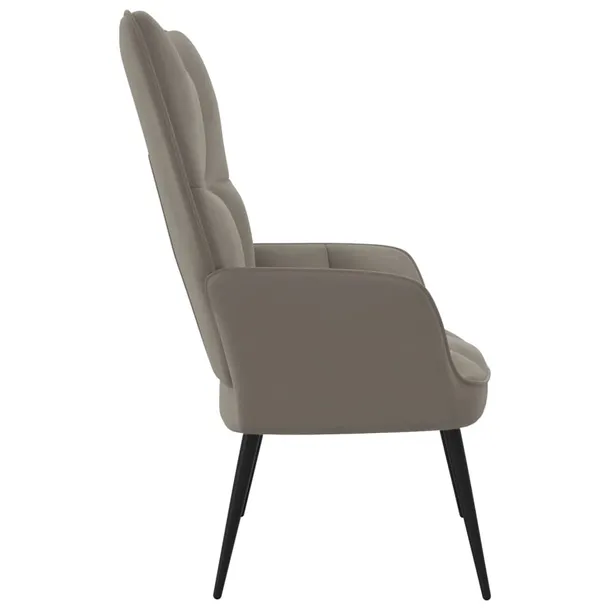 fotel-jasnoszary-obity-aksamitem