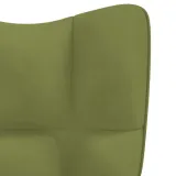 fotel-jasnozielony-obity-aksamitem