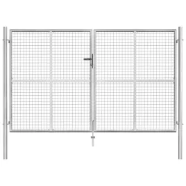 brama-ogrodowa-galwanizowana-stal-306x200-cm-srebrna