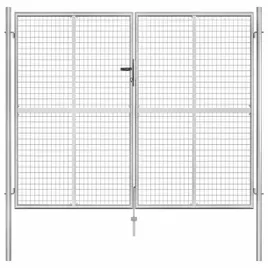 brama-ogrodowa-ocynkowana-stalowa-306x200-cm-srebrna