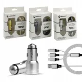 ladowarka-samochodowa-2xusb-kabel-typ-c-micro-ios-stan-nowy