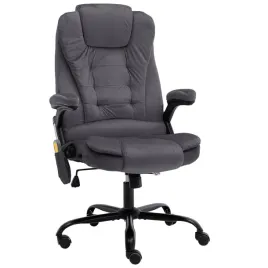 masujace-krzeslo-biurowe-ciemnoszare-obite-aksamitem