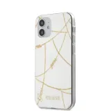 guess-gold-chain-etui-iphone-12-mini-bialy