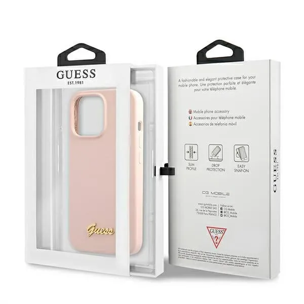 guess-silicone-script-magsafe-etui-iphone-13-pro-rozowy-stan-nowy-kolor-rozowy