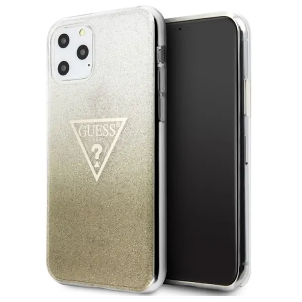 guess-solid-glitter-triangle-etui-iphone-11-pro-max-gold