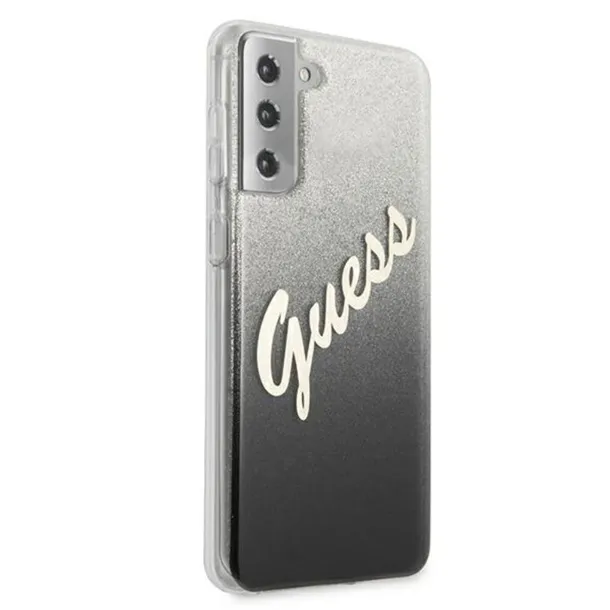 guess-glitter-gradient-script-etui-samsung-galaxy-s21-czarny-kolor-czarny