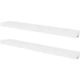 polki-scienne-4-szt-biale-100-cm