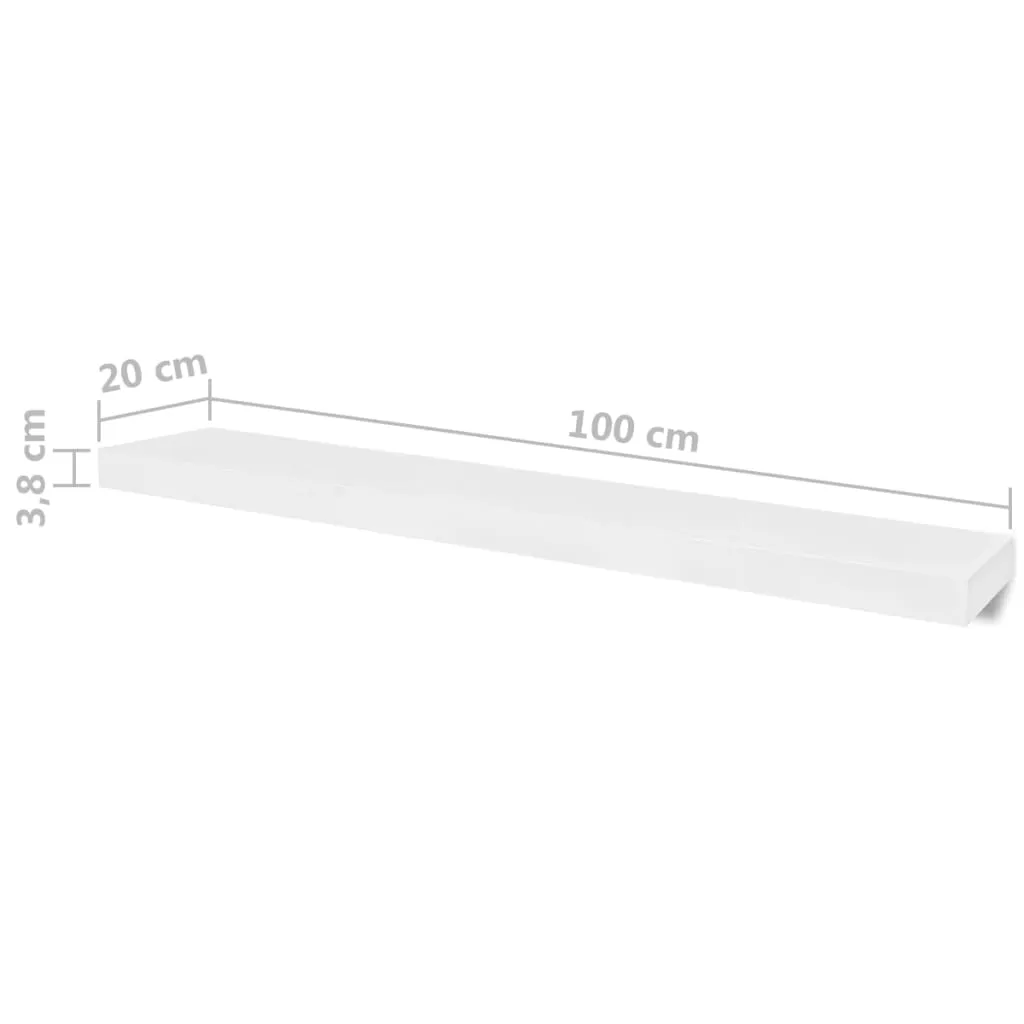 polki-scienne-4-szt-biale-100-cm-stan-nowy