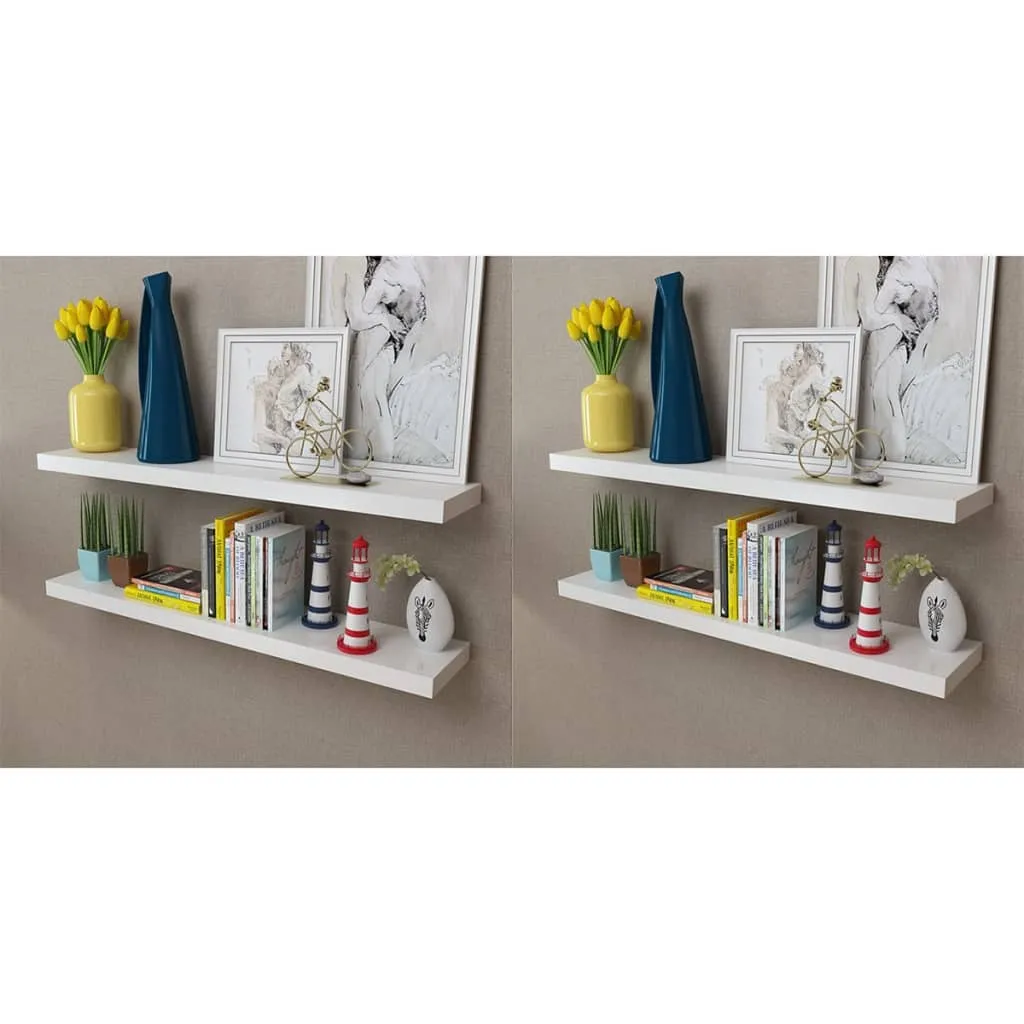 polki-scienne-4-szt-biale-100-cm