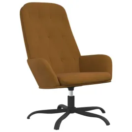 fotel-brazowy-obity-aksamitem