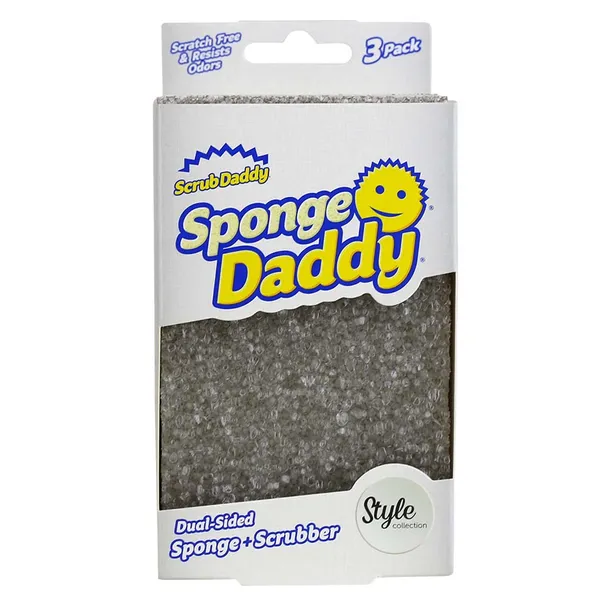 scrub-daddy-sponge-daddy-style-3pack-collection-trzypak-szare