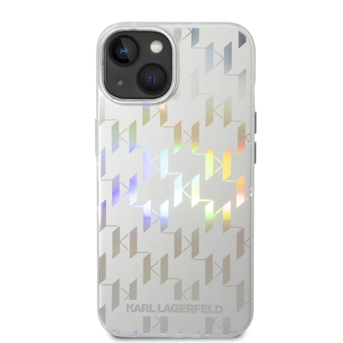 iphone-14-61-hardcase-srebrny-silver-monogram-iridescent