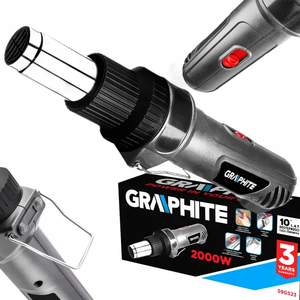 graphite-opalarka-2000w-350c-550c-uchwyt-prosty-moc-1-w-stan-nowy-marka-inny