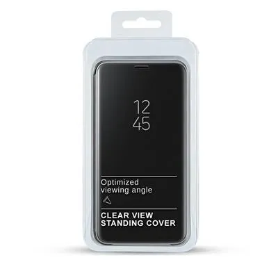 etui-clear-view-iphone-11-pro-max-czarny-black-stan-nowy