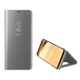 etui-clear-view-realme-7-pro-srebrny-silver