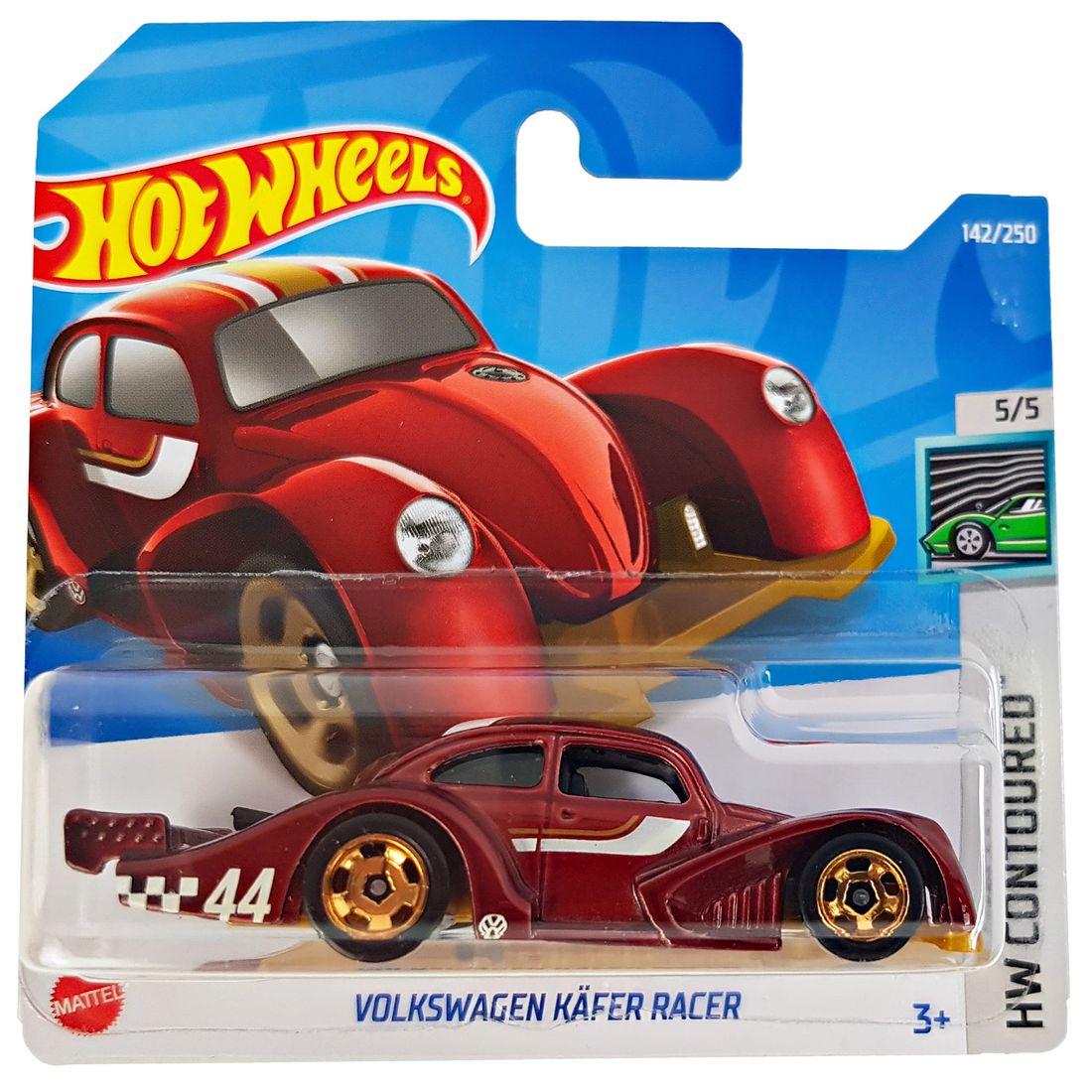 HOT WHEELS VOLKSWAGEN KAFER RACER - ERLI.pl