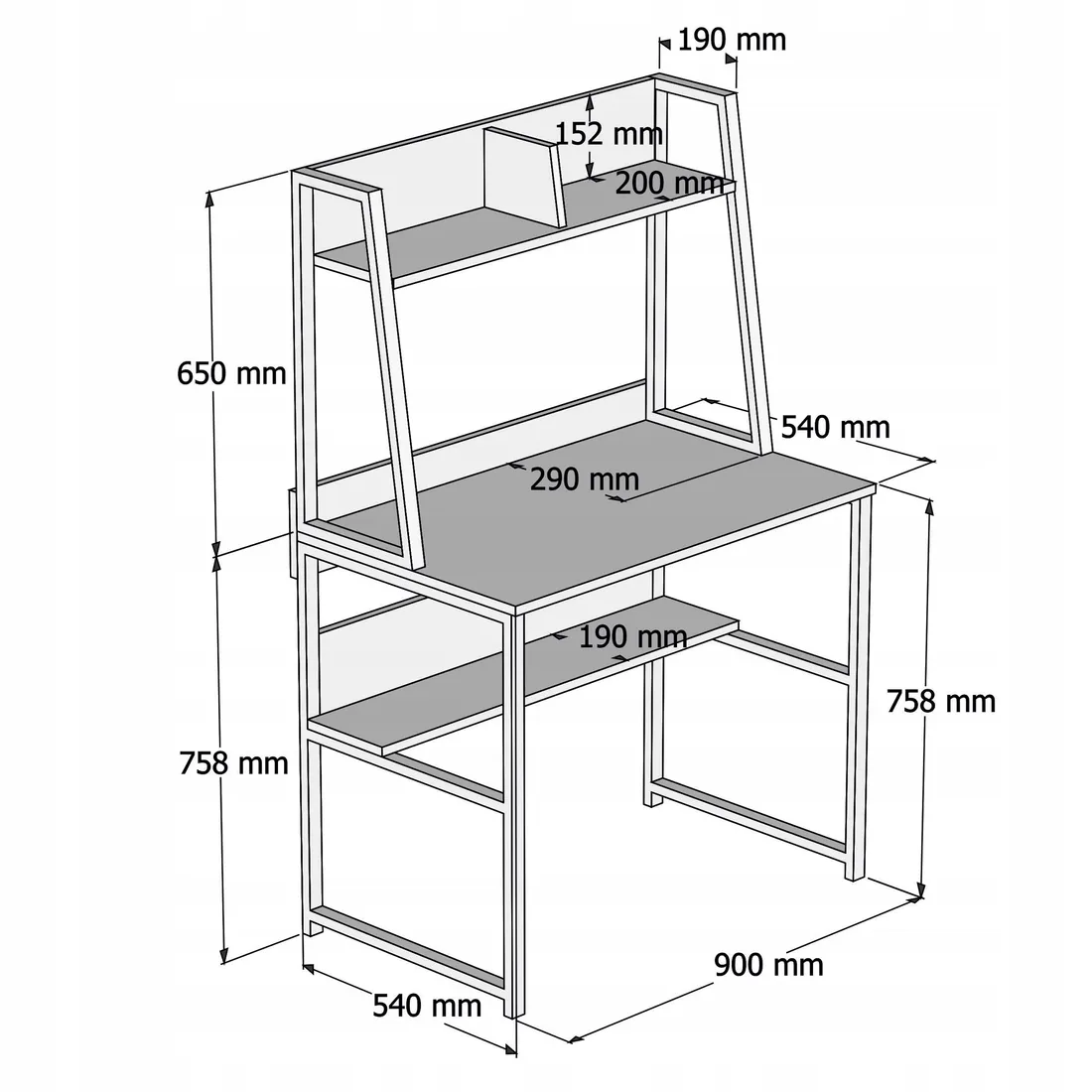 biurko-momento-90-cm-shelfed-stan-nowy