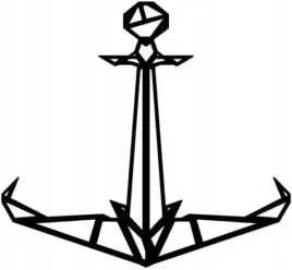 dekoracja-scienna-kotwica
