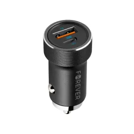 forever-ladowarka-samochodowa-pd-qc-cc-06-1x-usb-c-1x-usb-20w-czarna