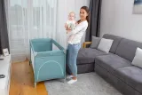 lozeczko-turystyczne-basic-plus-grey-stan-nowy