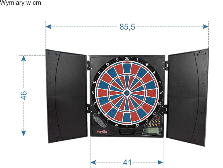 tarcza-karella-cb-25-professional-dart-stan-nowy