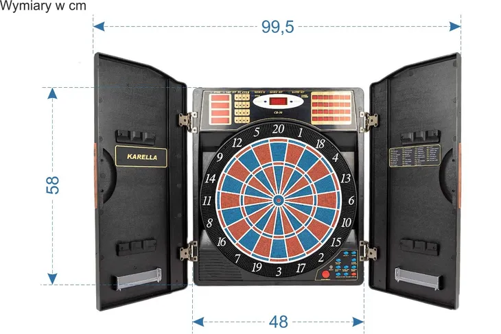 tarcza-karella-cb-90-professional-dart