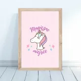 plakat-magiczne-miejsce-rama-30x40cm-stan-nowy