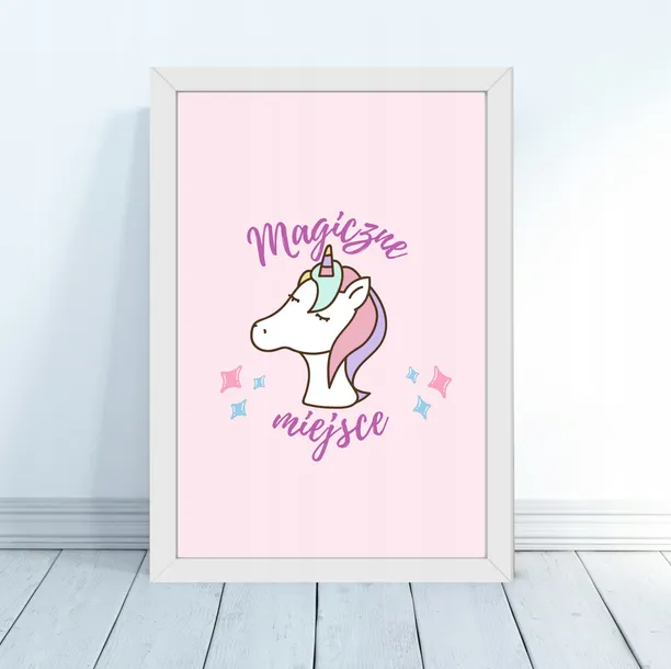 plakat-magiczne-miejsce-rama-30x40cm-stan-nowy
