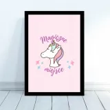 plakat-magiczne-miejsce-rama-30x40cm-stan-nowy