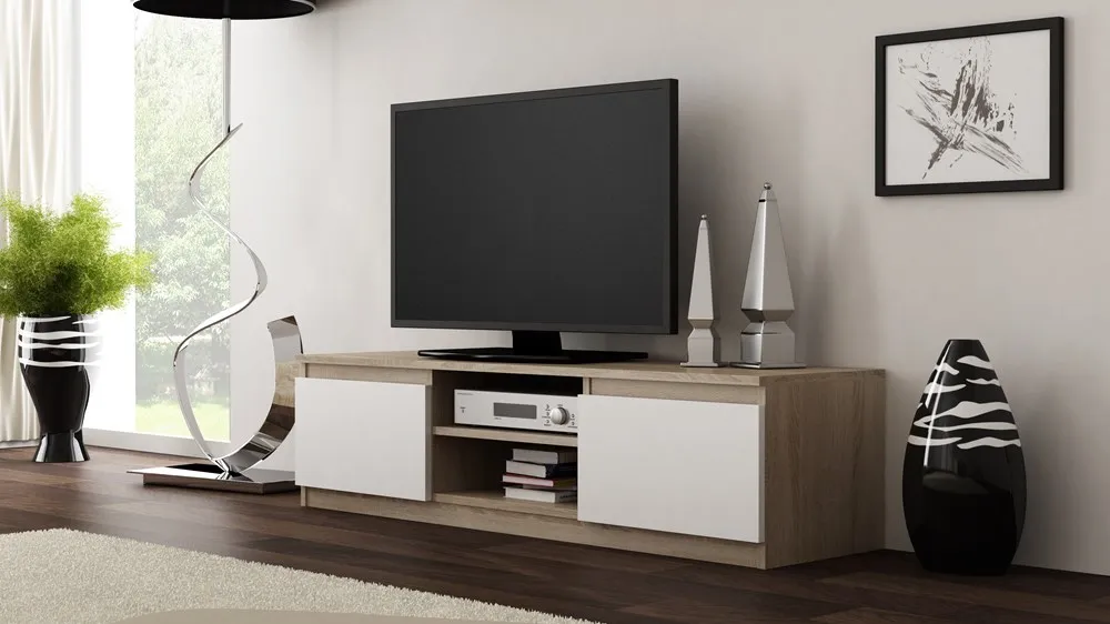 stolik-rtv-malwa-140-dab-sonoma-biel-stan-nowy