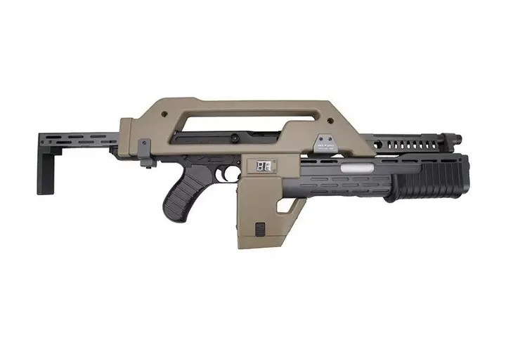 replika-karabinu-m41a-pulse-rifle-tan-stan-nowy-zasilanie-elektryczne