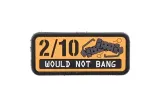 naszywka-3d-would-not-bang