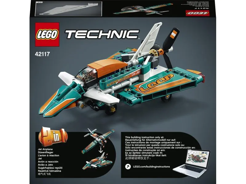 lego-technic-samolot-wyscigowy-42117